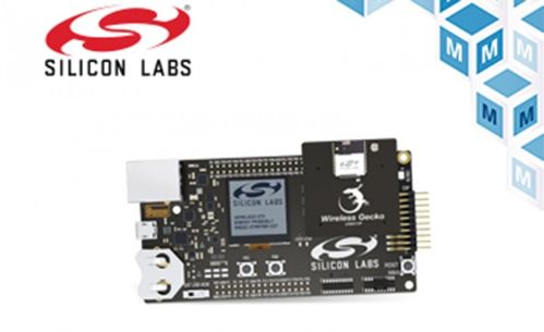 贸泽电子备货Silicon Labs XGM210P无线Gecko模块入门套件，加速网状网络设计